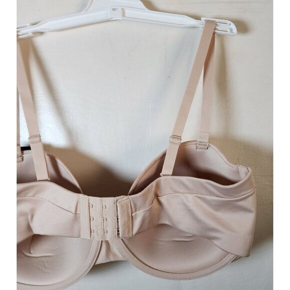 New Maidenform Women's Beige Underwire Lightly Line Bra Adjustable Straps 38DD - Picture 4 of 4
